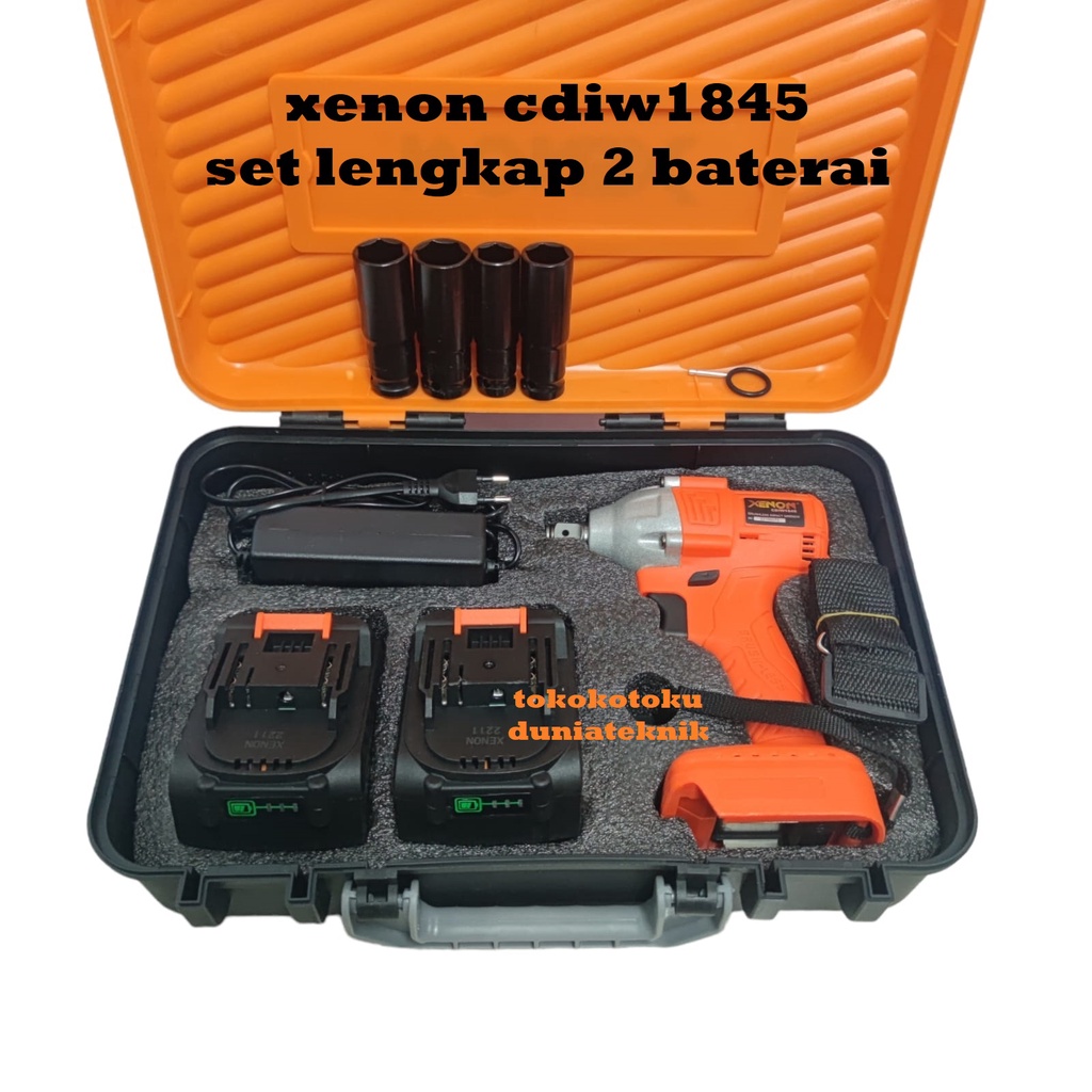 XENON CDIW1845 Cordless Impact Wrench Brushless 300 Nm / JLD 48s