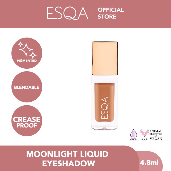 Diskon  Esqa Moonlight Liquid Eyeshadow- Badru
