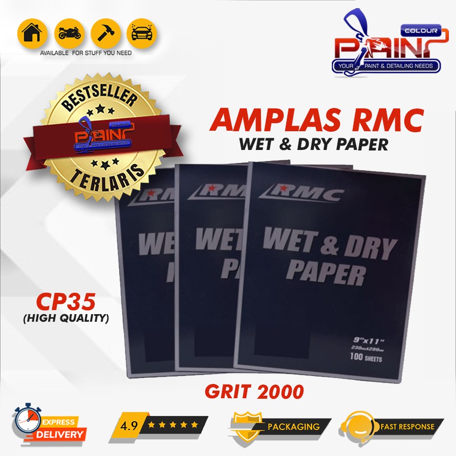 Amplas / Ampelas / Hamplas / Hampelas RMC Grit 60 - 1500