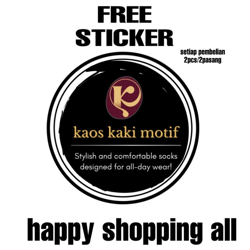 KAOS KAKI MOTIF tribal No. T15