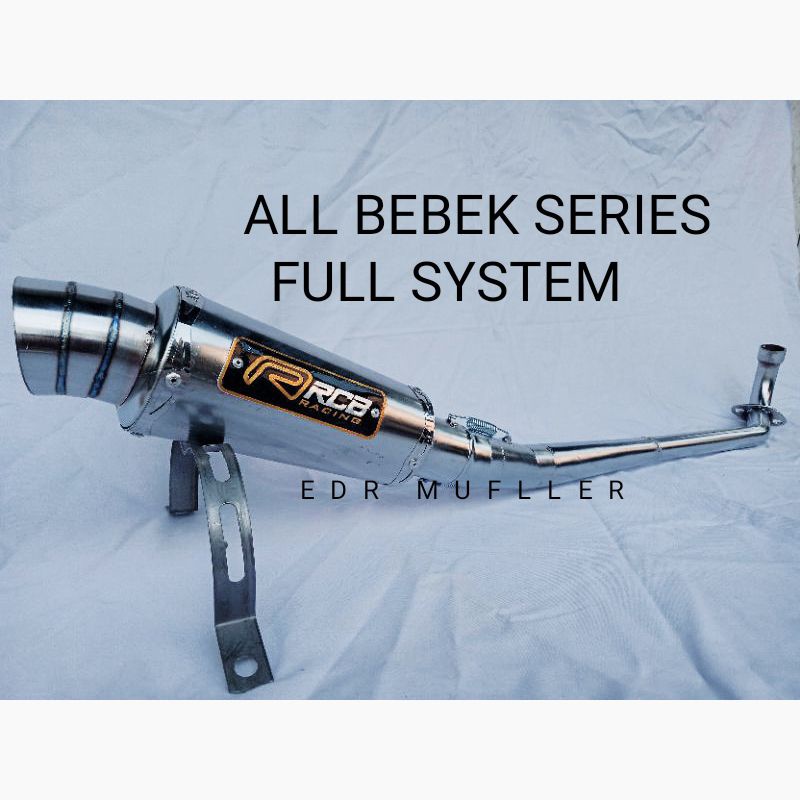 Knalpot racing RCB supra fit supra x supra x125 karisma revo jupiter