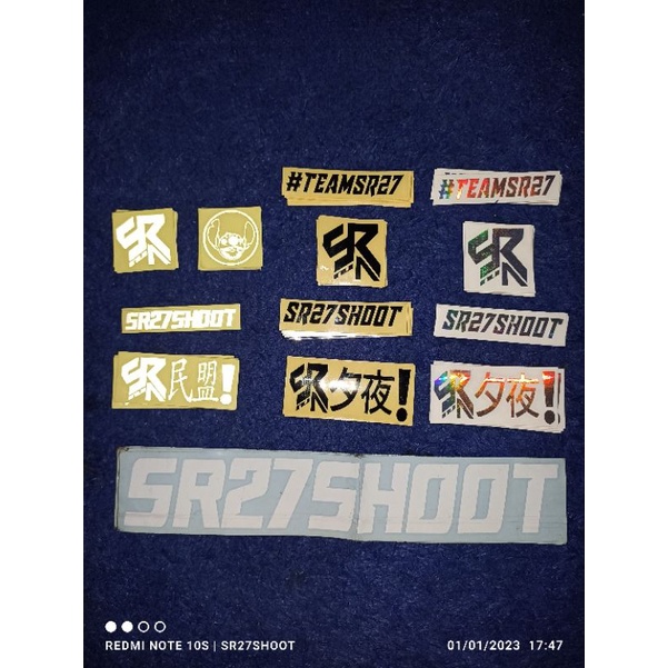 

sticker sr27shoot