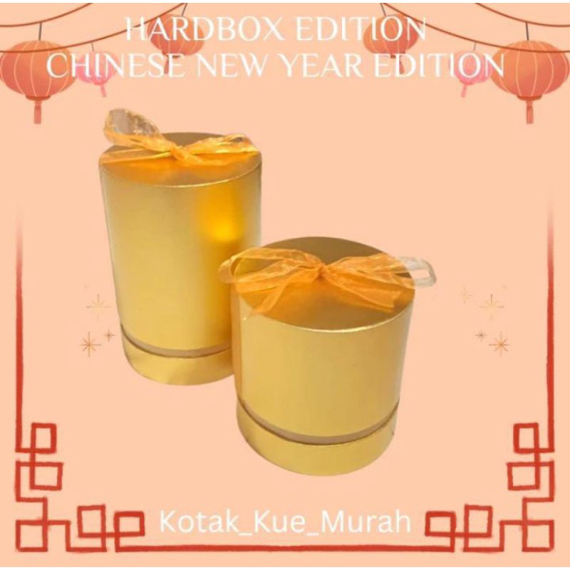 

Hardbox unik bentuk tabung, Hard box Imlek, Hampers Hardbox Chinese New Year