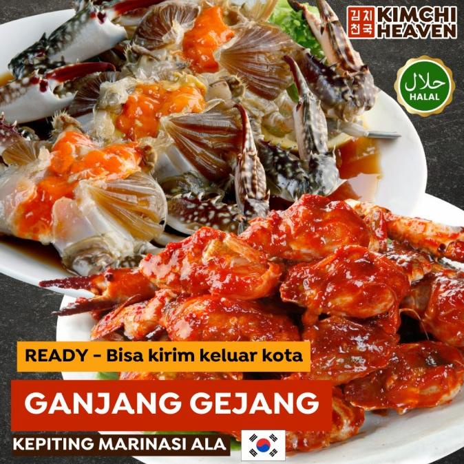 GANJANG GEJANG / YANGNYEOM GEJANG KEPITING MARINASI KOREA HALAL KFOOD