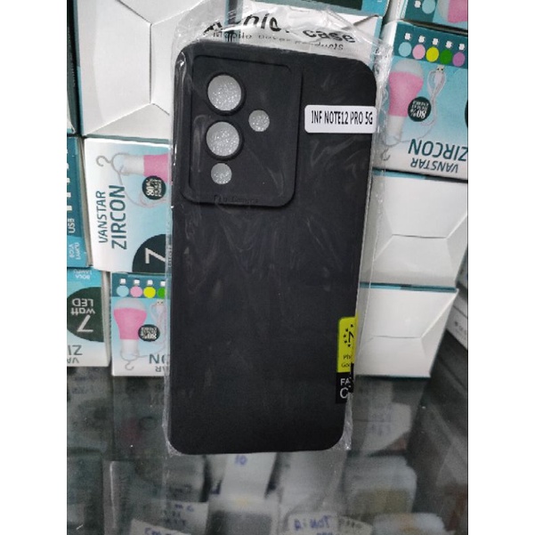 Softcase Infinix Note 12 Pro 5G Silikon Casing Case Macaron Pelindung Pro Camera