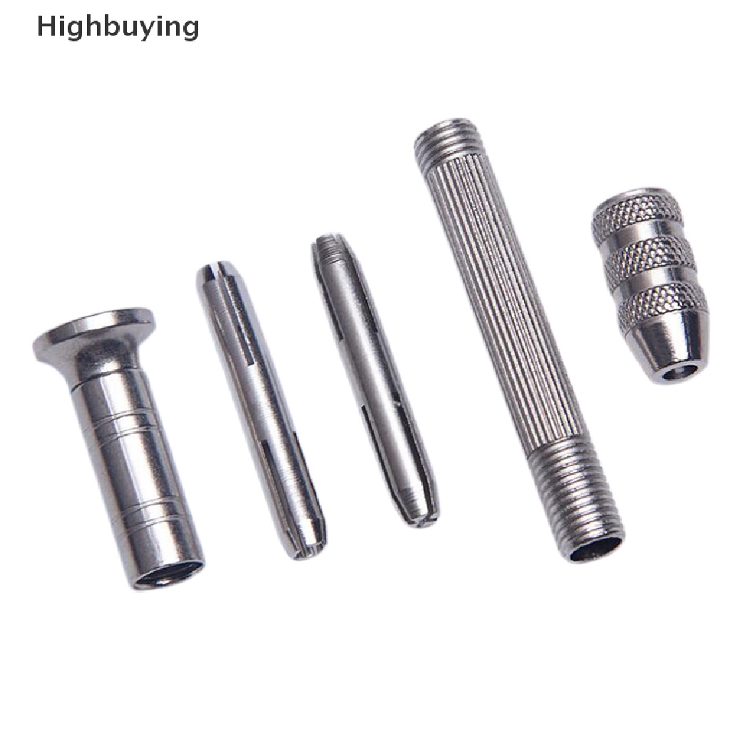 Hbid Bor Tangan Keyless Chuck Fixed Seat Twist Drill Resin Perhiasan Alat Bor Glory