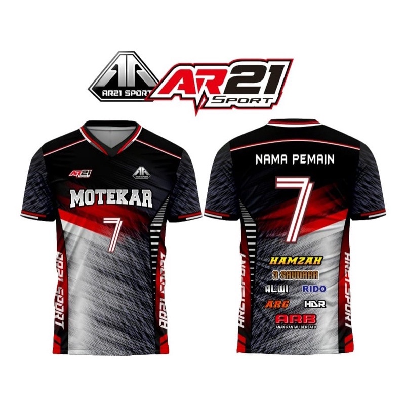 PROMO BAJU JERSEY KEREN FULL PRINTING CUSTOM VOLI BAHAN KEREN
