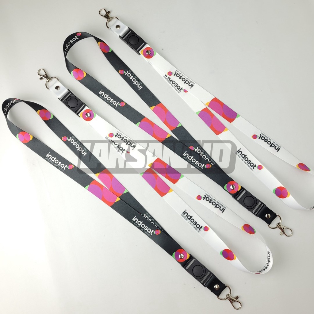 

LANYARD TALI ID CARD INDOSAT HUTCHISON PLUS HOLDER