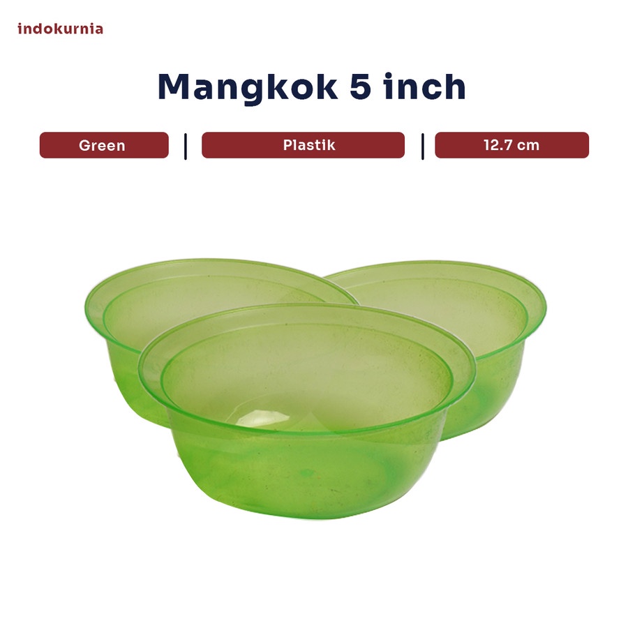 IK - MANGKOK SUP PLASTIK 13CM SERBAGUNA KOBOKAN SOUVENIR TERMURAH