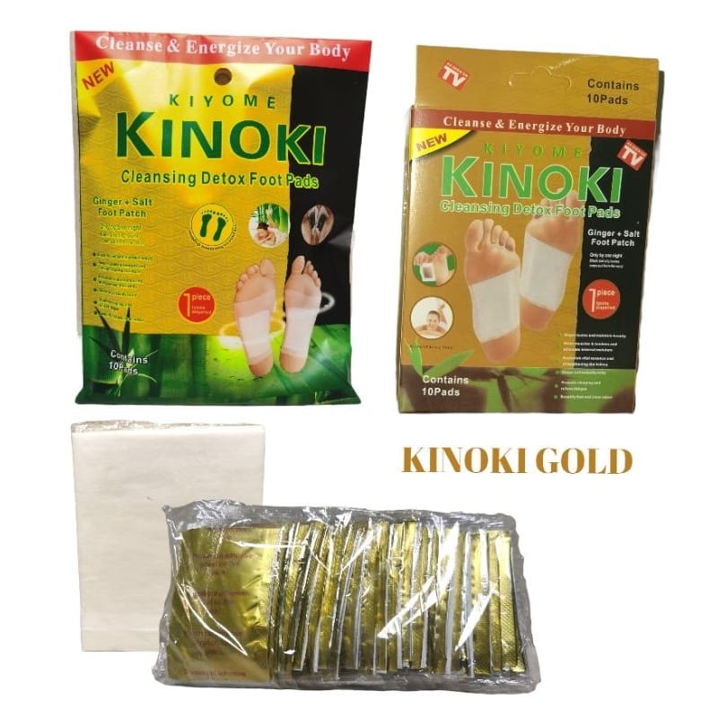 (JC) koyo kaki kinoki gold detox  1 box isi 10 pcs