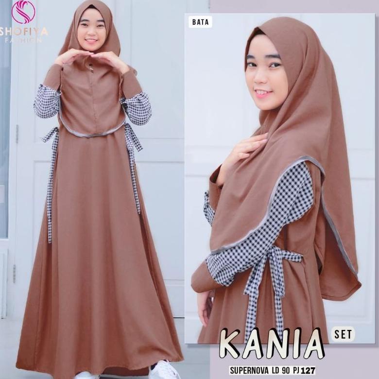 [PRODUK KYFI8] Busana Muslim Gamis Anak Perempuan Remaja Kekinian Murah Syari Kids 11 12 13 14 15 16