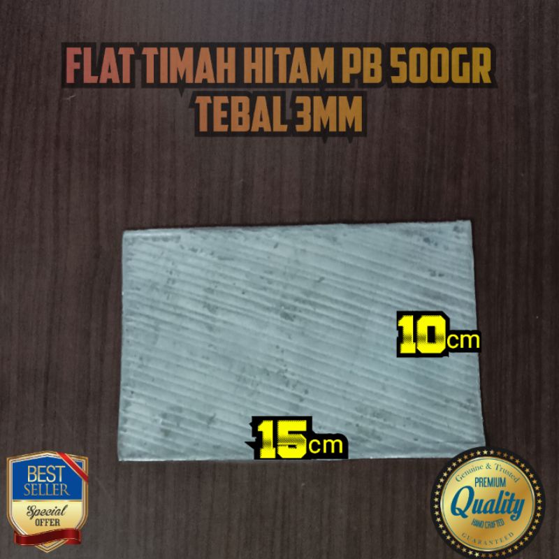 Timah Hitam Pb Plat 500gr