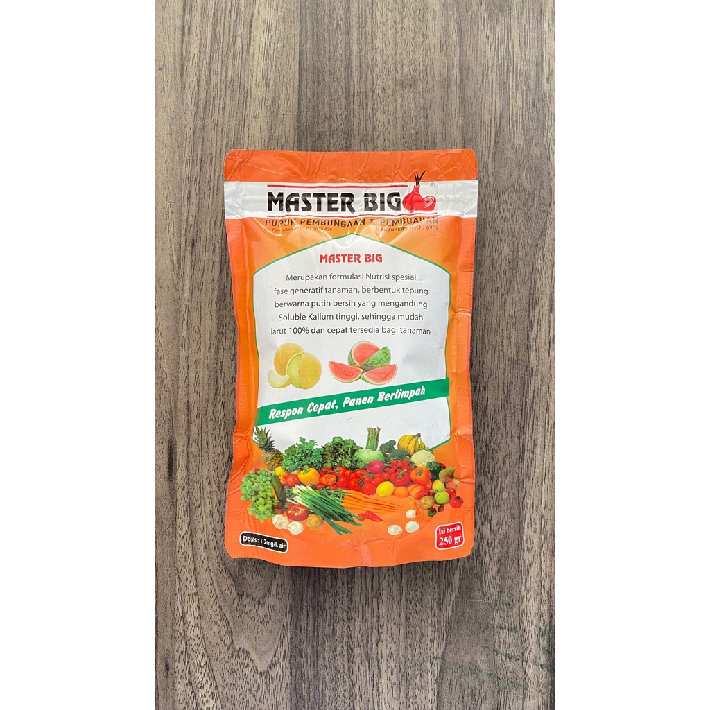 Pupuk master big 250 gram