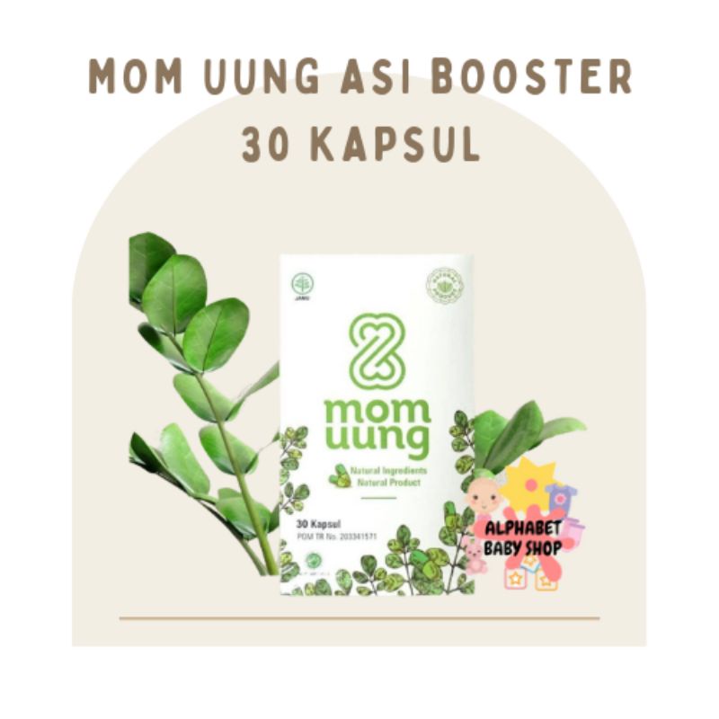 MOM UUNG ASI BOOSTER ISI 30 KAPSUL / 60 KAPSUL