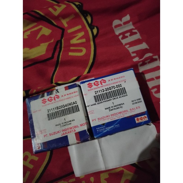 Gigi primer shogun 125 SP FL/FD/Arashi/Axelo