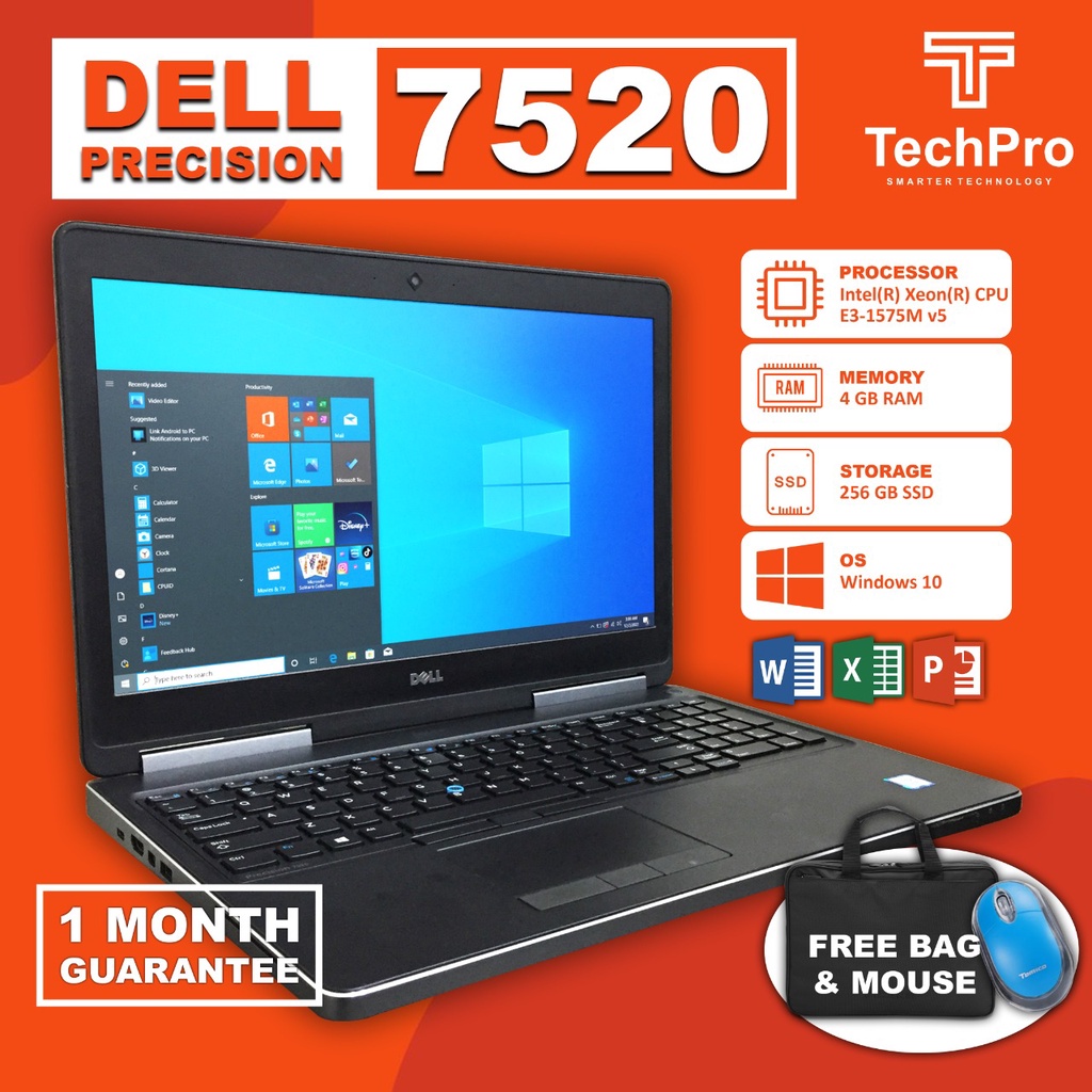 Dell precision 7520 intel xeon