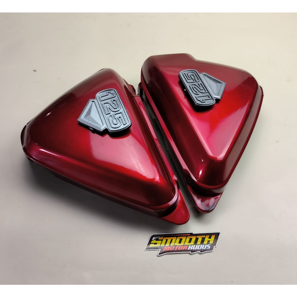 Bok aki CB 125 Tutup aki CB 125 cover aki cb 125 warna merah
