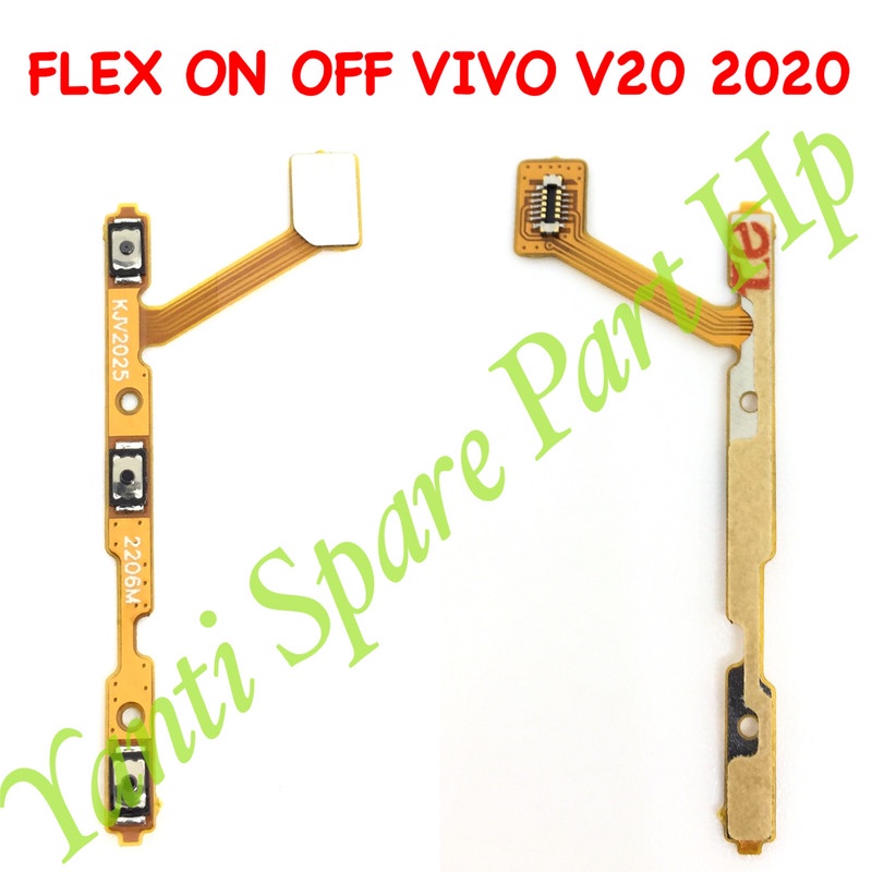 Flexible On Off Vivo V20 2020 V2025 Original Terlaris New