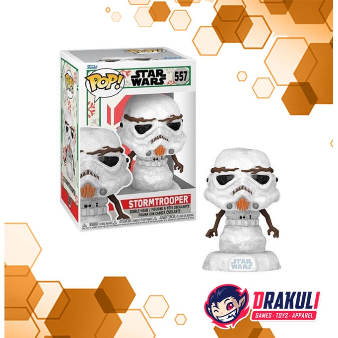 Drakuli Hobbies Toys Funko Pop Funko Star Wars Holiday Stormtrooper - STANDARD