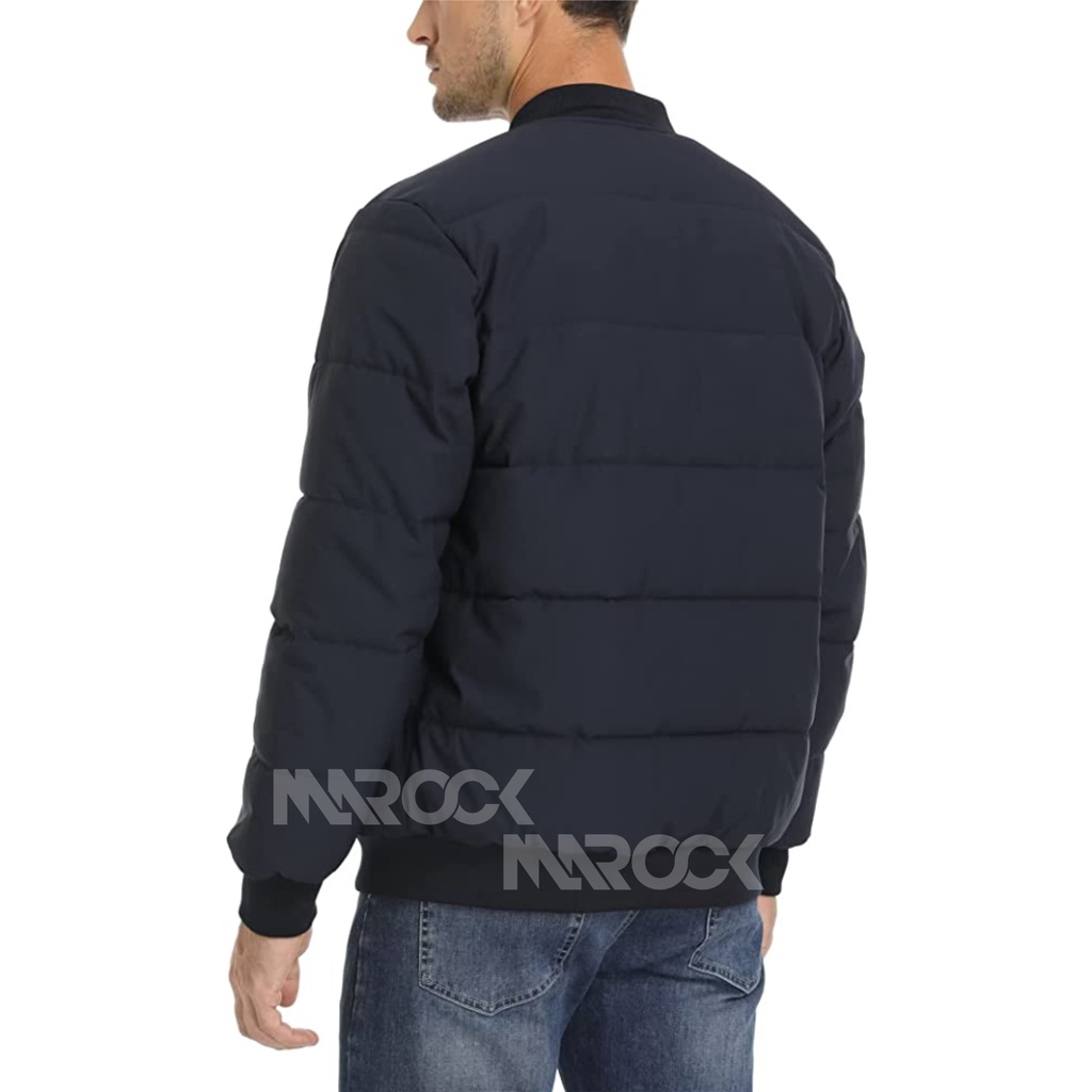 New Jaket Puffer Pria -Jaket Pria Parasut Semi Waterproof