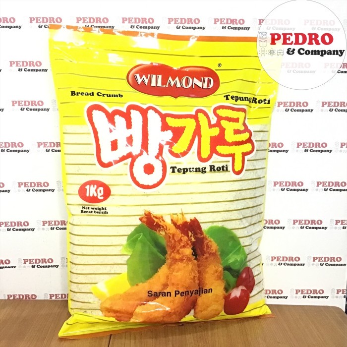 

Wilmond Tepung Roti Bread Crumb 1 Kg - Tepung Goreng Crispy Jepang