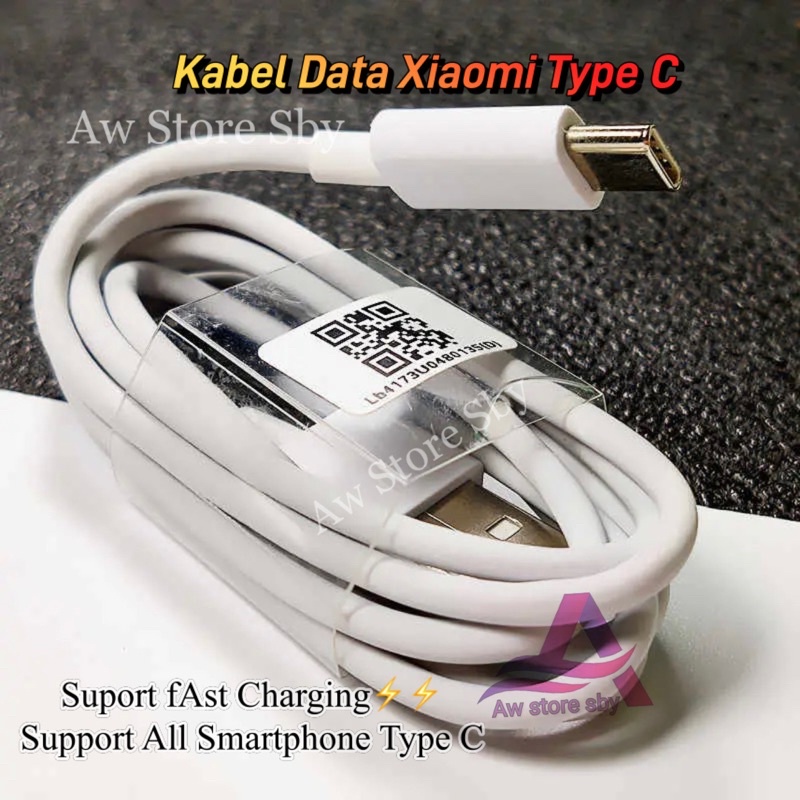 Original Kabel Data Xiaomi Type C Fast Charging Redmi 8 9 10 mi 4C mi 5 mi 6 mi8 Note 7 pro Note 8 pro m3