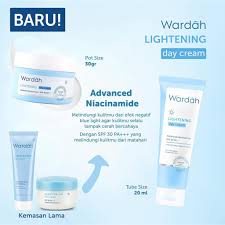 `ღ´ PHINKL `ღ´ ᘺᗩᖇᕲᗩᕼ Paket Wardah Lightening Series pencerah wajah anti blue light radiasi