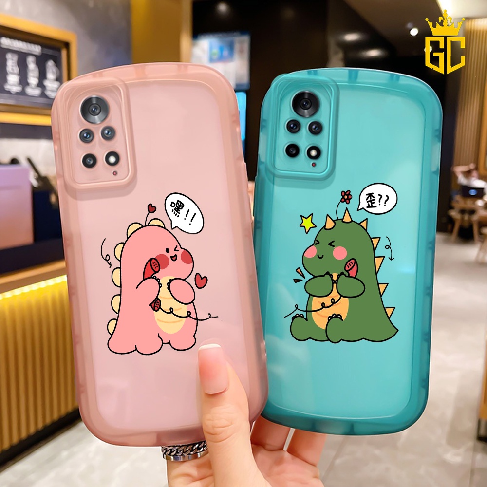 Case Vivo Y91 Y93 Y95 Y12 Y15 Y17 Y2 Y20S Y21 Y21S 2021 - Case Couple Oval #GO17