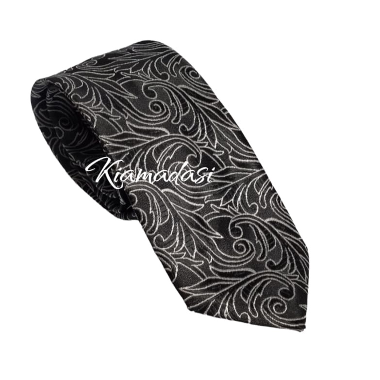 Dasi Motif Batik Warna Slim 3inch Ready Stock