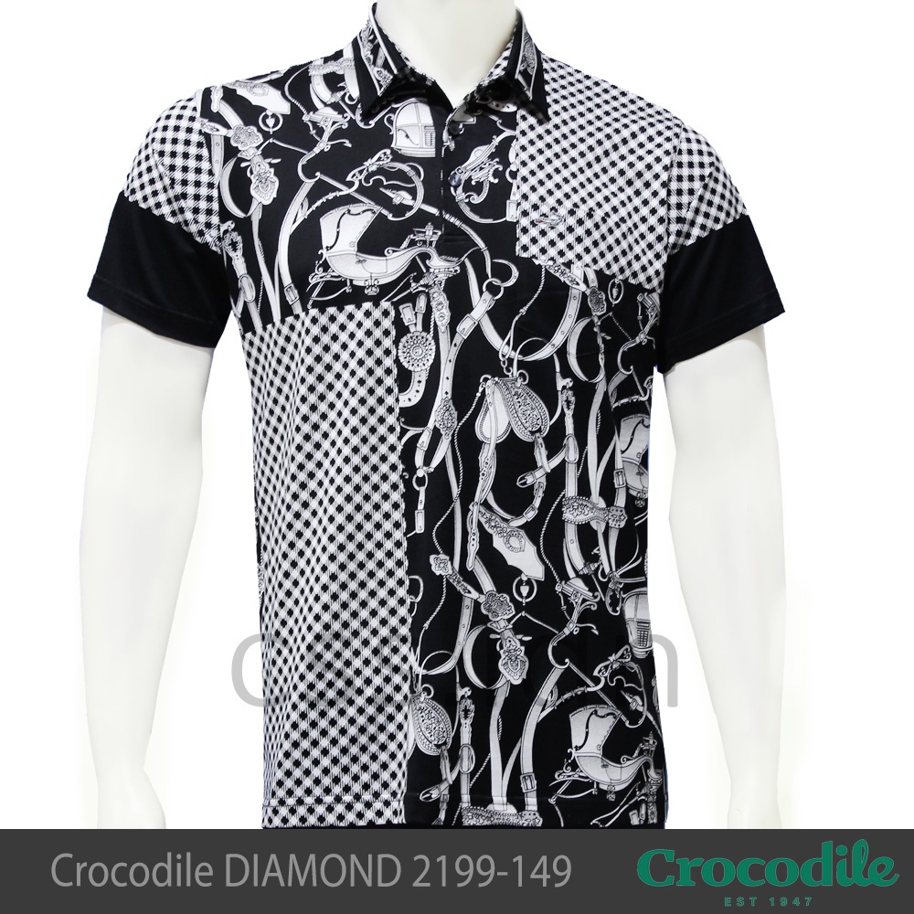 Kaos Kerah Kemeja Pria Crocodile Diamond 2199-149