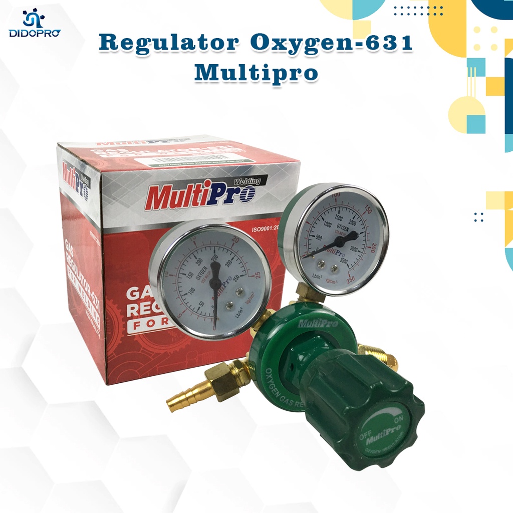 Regulator Las Oksigen MULTIPRO 631 Las Oxygen Multipro Original