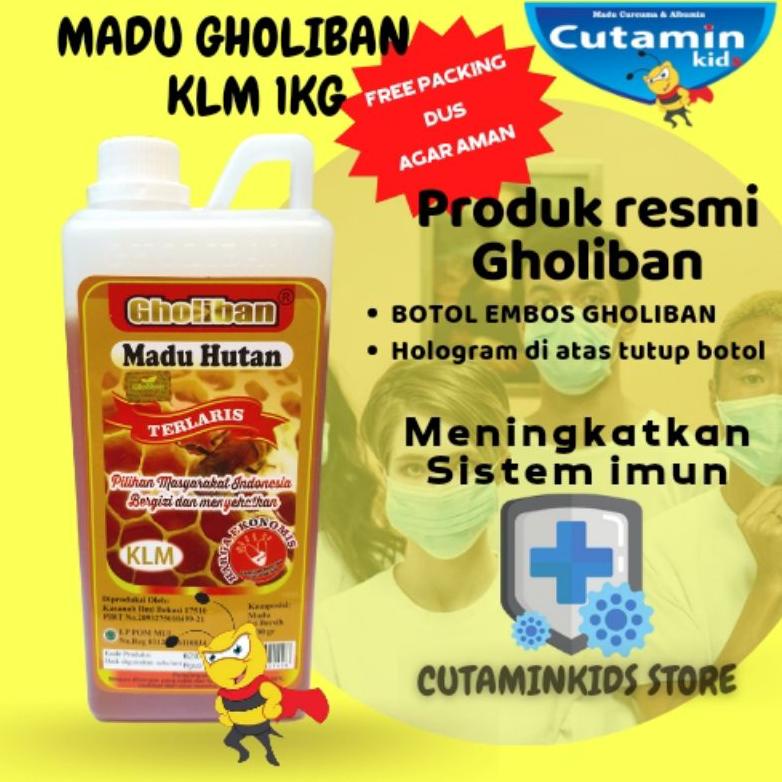 

[PRODUK-DS8Q981] MADU HUTAN KLM GHOLIBAN 1kg ASLI...FREE PACKING DUS YA KA.. 7bfat