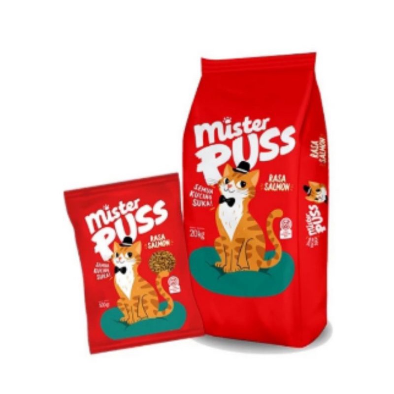 mister puss salmon makanan kucing 10 kg