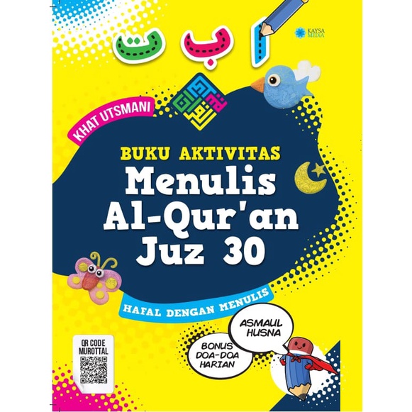 Buku Aktivitas Menulis Al-Qur'an Juz 30
