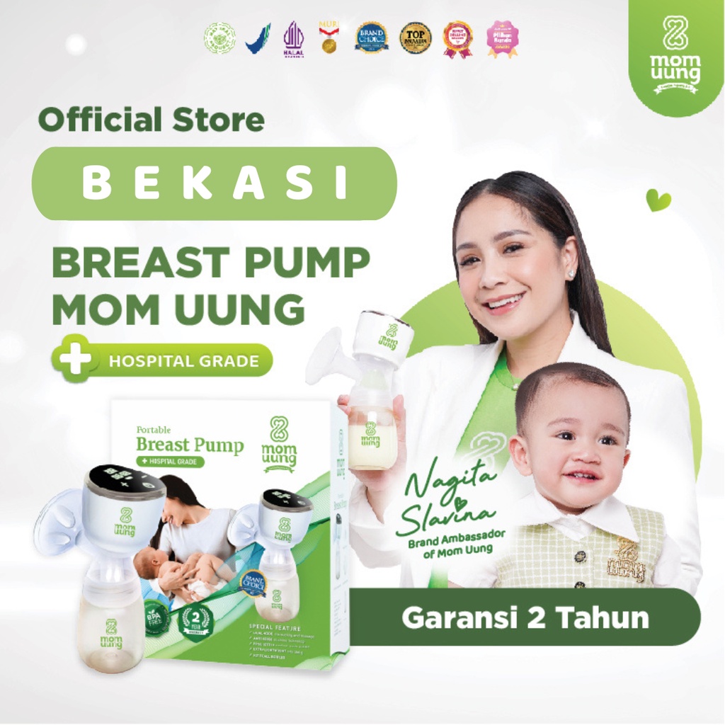 Mom Uung Special Bundling Pompa Portable Elektrik Mom Uung &amp; Susu Mylkflow Classic Chocolate / Creamy Vanilla / Breast Pump / Susu Cokelat / Susu Vanila