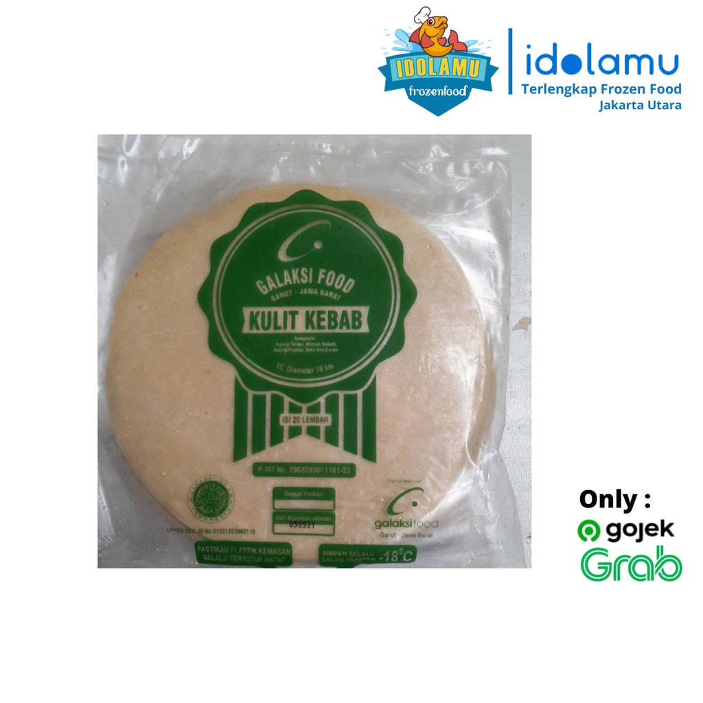 

GALAKSI KULIT KEBAB 18CM/10