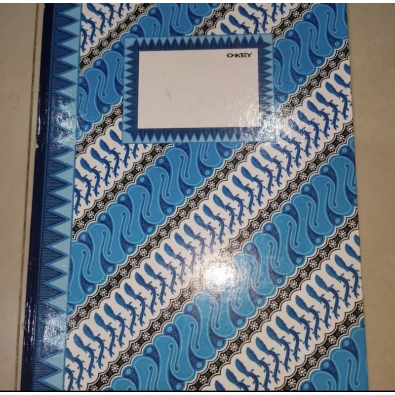 

Buku tulis hardcover folio Okey (produk kiky) 100