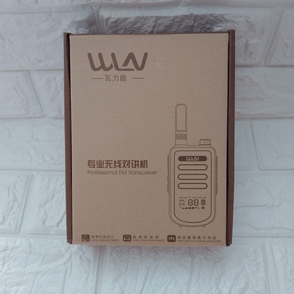 HT WLN Kd-C100 Singleband UHF (Free Headset) walkie talkie | H T Wlan KD C100 UHF 5 Watt Handy Talky | Hate W L N Kdc100 Garansi 1 Tahun