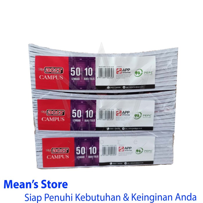 

Buku Tulis Big Boss Campus 50 Lembar / Buku Campus 50 / Kampus Smp Smk