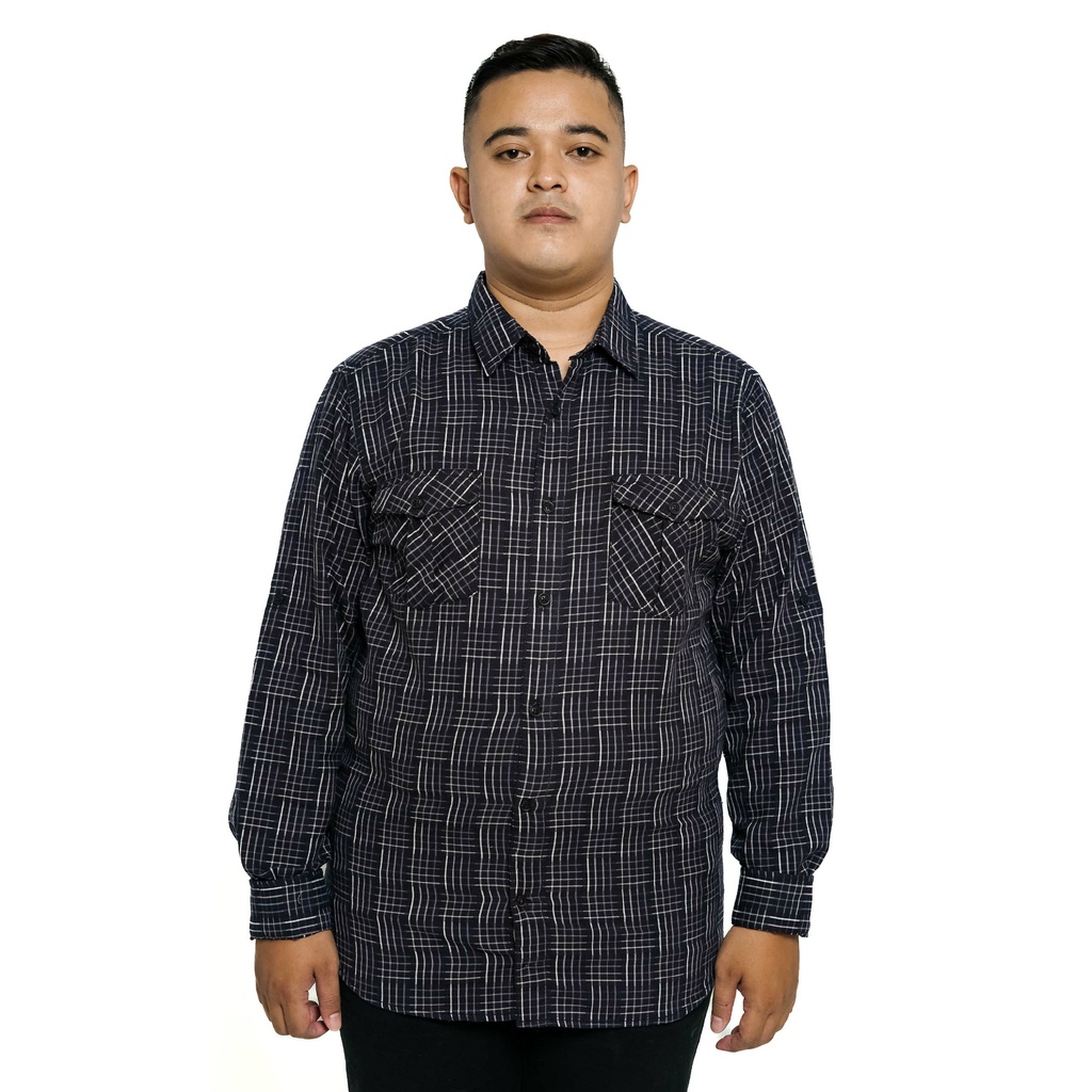 BIG SIZE Kemeja Cressida ORIGINAL - RMBL.FB001 - ( FANATIC STORE )