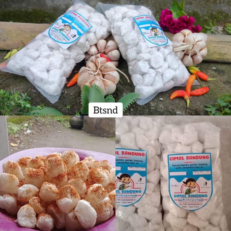 

cimol bandung 500g isi banyak 120butir