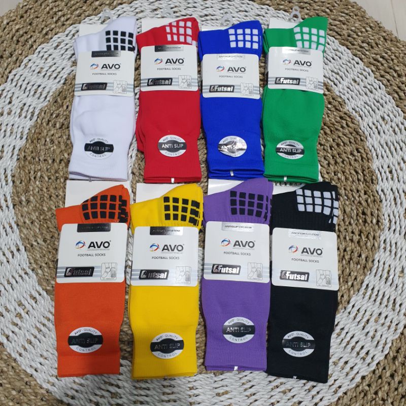 (GROSIR) KAOS KAKI FUTSAL AVO R9 ANTI SLIP / kaos kaki futsal avo / kaos kaki AVO R9 / kaos kaki fut