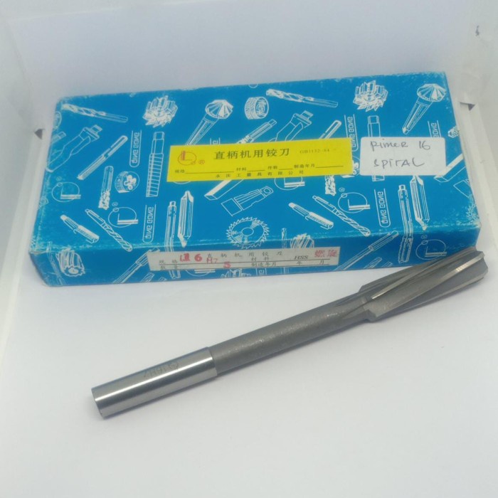 ><><><] reamer spiral 16mm hss