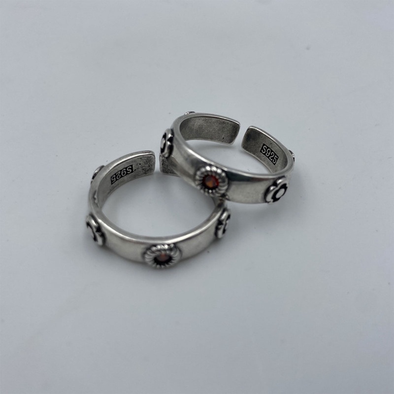 Howl's Moving Castle Silver Wire Rings Cincin Jari Wanita Pria