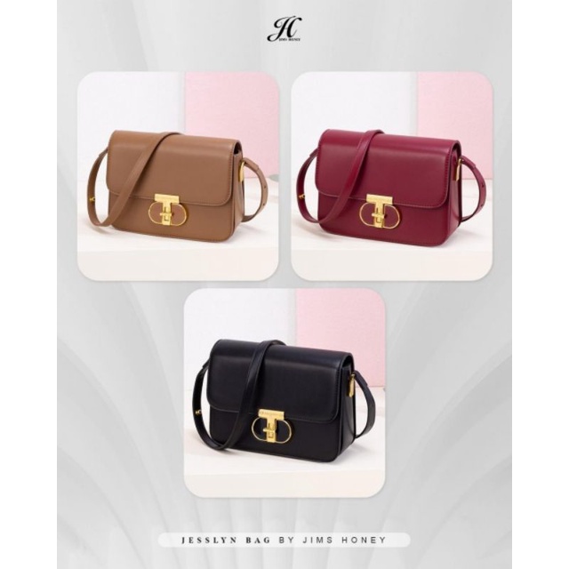 JIMS HONEY JESSLYN BAG TAS SELEMPANG WANITA (FREE EXCLUSIVE BOX)