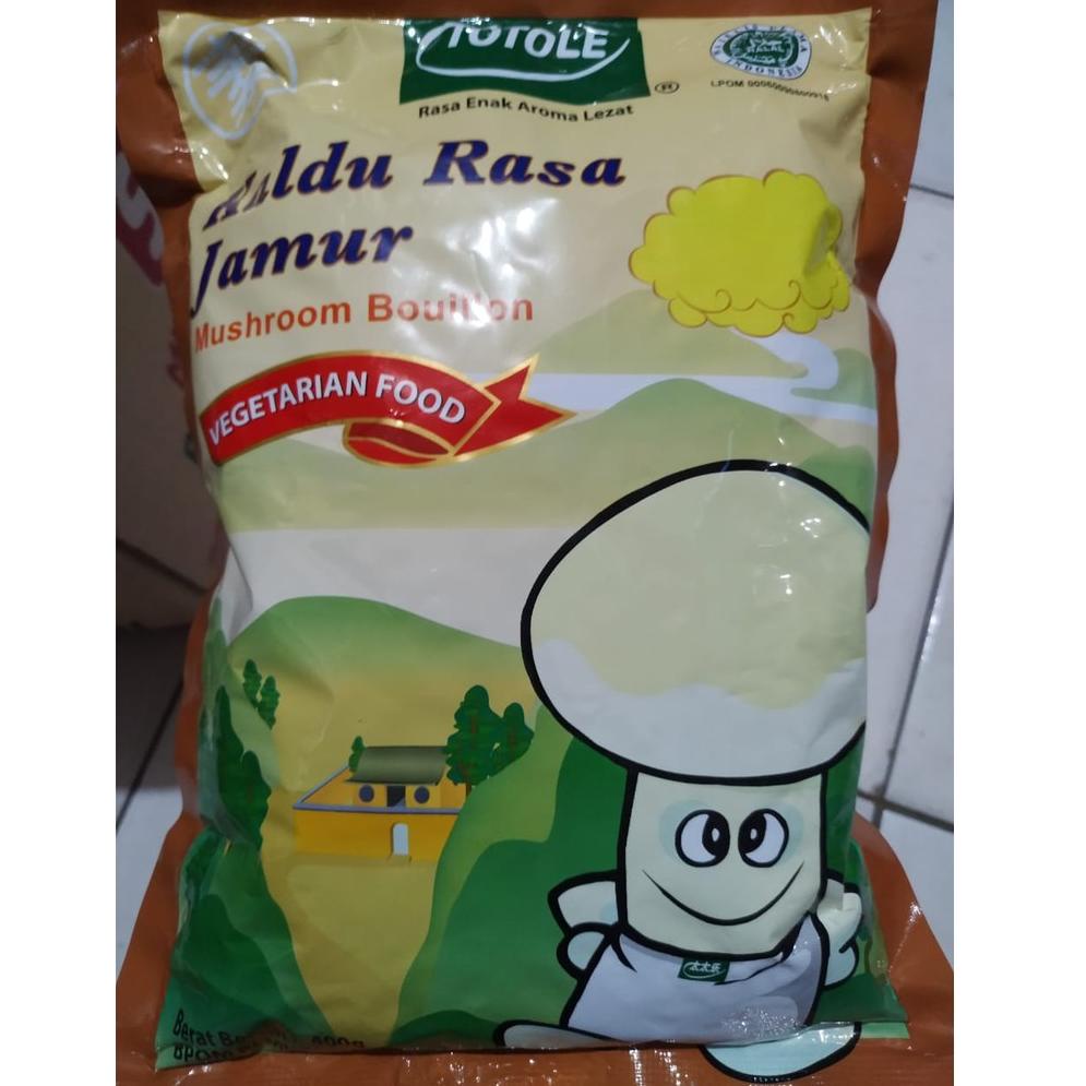 

Terbaik TOTOLE KALDU JAMUR 400 GRAM HALAL MUI