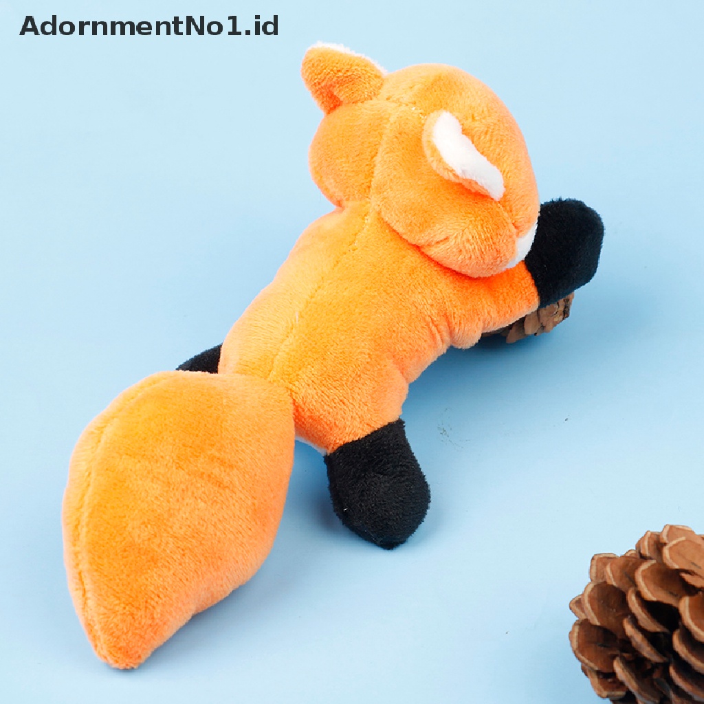 [AdornmentNo1] 1pc Boneka Rubah Mini Kartun Bros Mewah Pasangan Baju Lucu Pin Tas Liontin Mainan [ID]