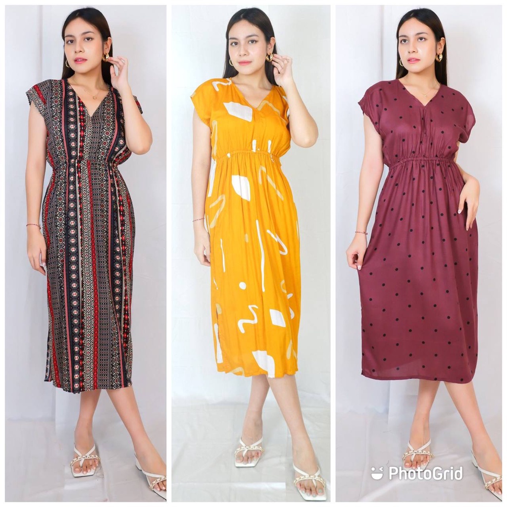 Daster Kekinian Daster Bali MANOHARA  Baju Daster Wanita Dress Bali Daster Murah