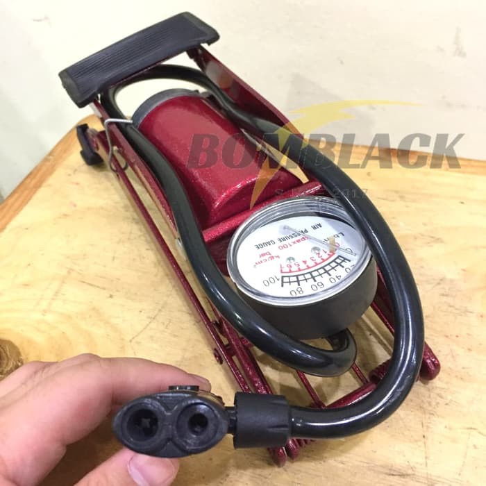 Alat pompa kaki WERKLINE/ATLANTIS pompa ban mobil motor manual darurat TERMURAH BERKUALITAS