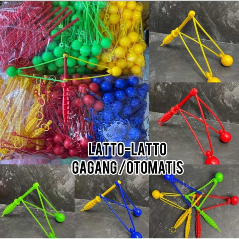 Latto Latto gagang mini / gagang led latto latto / tek tek gagang / tek tek murah